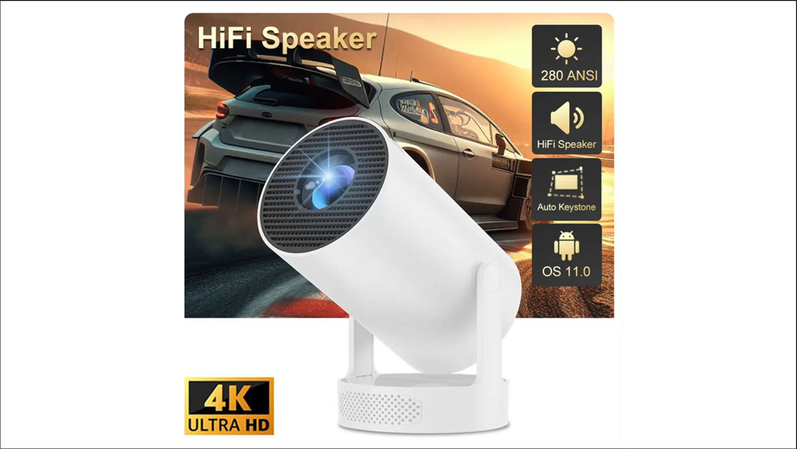 Hy300pro HiFi mejor cine en casa