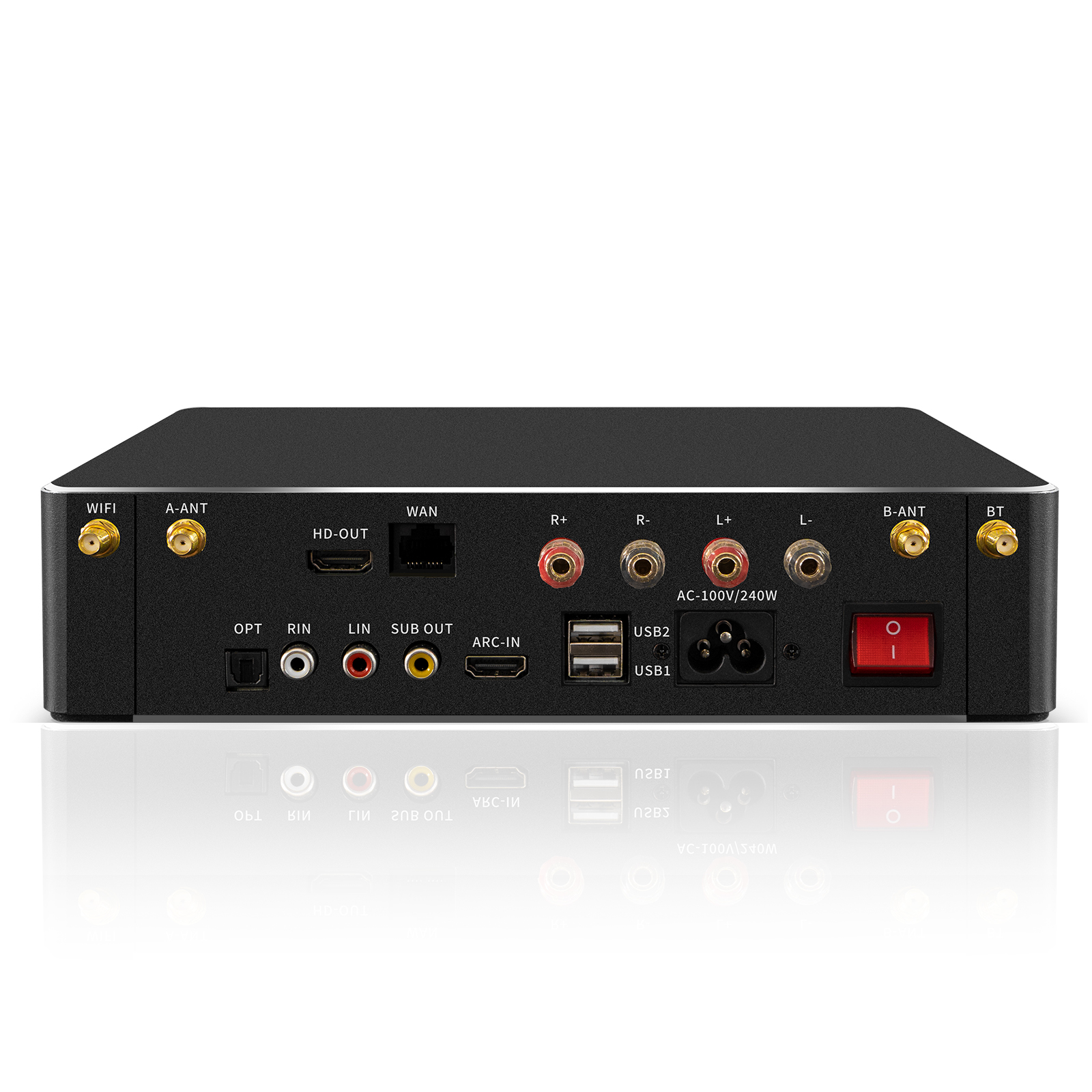 Lecteur réseau KTV, kit amplificateur et microphone